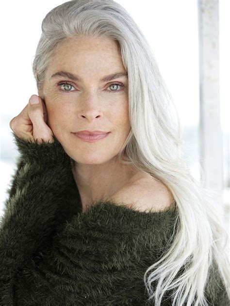 13 Glory Hairstyles For Older Women Long White Hair
