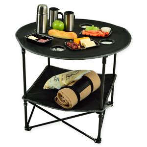 Portable folding picnic table outdoor camping table with storage bag. Portable Camping Picnic Table Folding Travel Bag Small ...