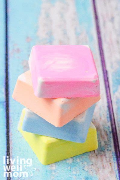 Easy Homemade Chalk For Kids Simple And Quick Diy Chalk