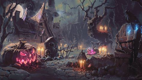 2560x1440 halloween artwork 1440p resolution hd 4k wallpapers images backgrounds photos and