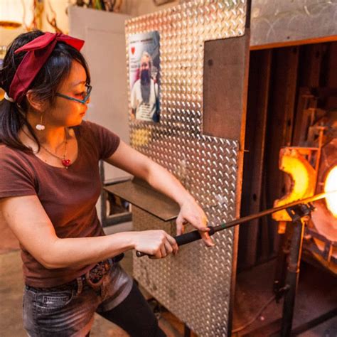 Glass Blowing Workshops At Seattle Glassblowing Studio And Gallery Up To