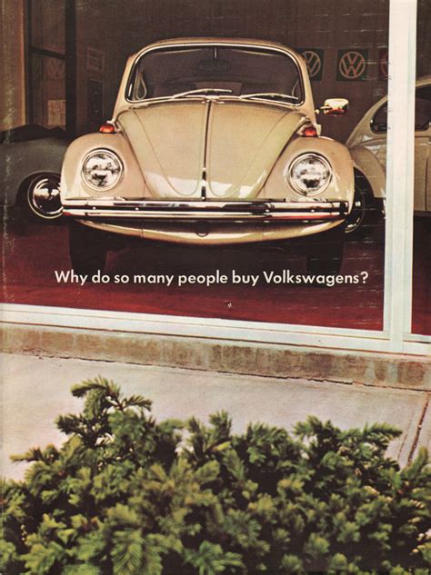 Volkswagen 1968 Beetle Sales Brochure