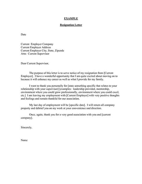 resignation letter sample  resume  letter