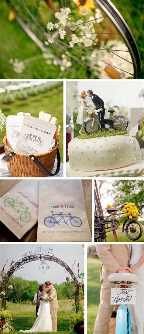 A Carefree Bicycle Wedding Inspiration Board My Wedding Reception
