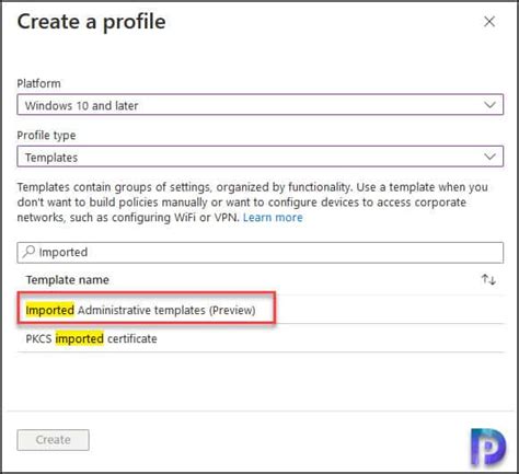 Configure Admx Settings With Microsoft Intune Administrative Templates