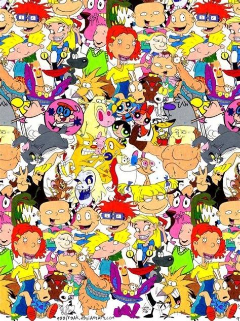 90s Nickelodeon Cartoon Characters