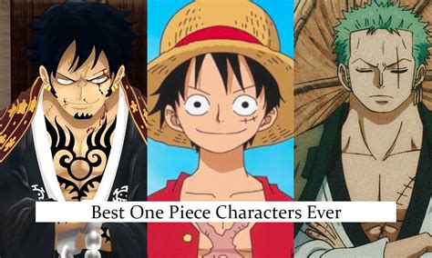 15 Best One Piece Characters Ever Siachen Studios