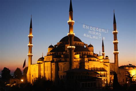 blue mosque at sunset during ramadan smithsonian photo contest smithsonian magazine