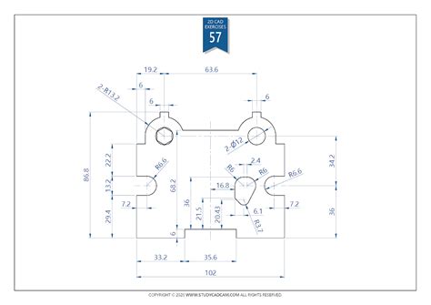 2d Cad Exercises 57