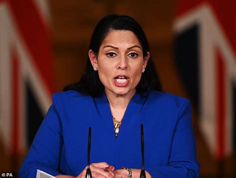 Priti Patel Vows To Crack Down On Crime With Gps And Alcohol Tags For