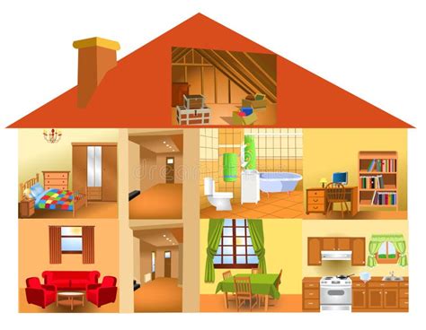 Different Parts Of The House Clipart Ranch