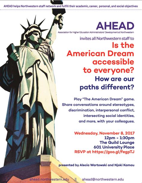 Event November 2017 Is The American Dream Accessible To Everyone