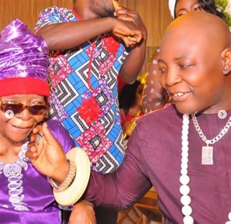 Charly Boy Shares Adorable Photos With His 100 Year Old Mother