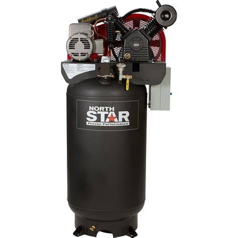 Northstar Electric Air Compressor — 75 Hp 80 Gallon Vertical 230