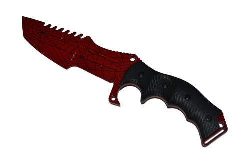 Crimson Web Huntsman Knife Real Video Game Knife Skin 630