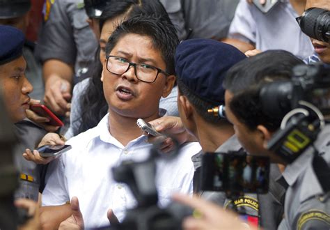 Myanmar Court Sentences Reuters Reporters To 7 Years In Jail Inquirer News