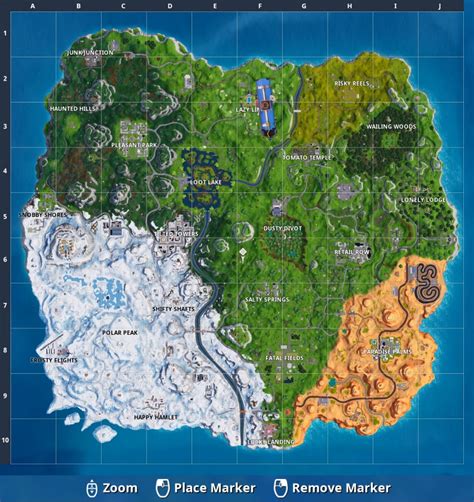 Fortnites Map Changes See Whats New In Season 7 Gamespot
