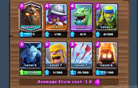 Lava Hound Pushing Deck for Arena 7 | Clash Royale Guides