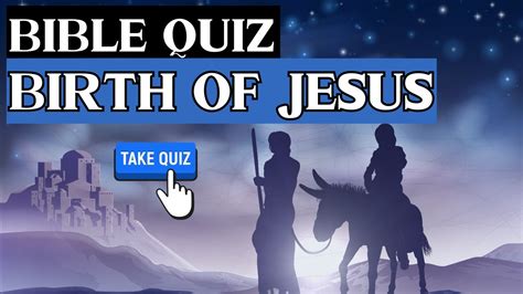 TEST your Bible knowledge on the Birth of Jesus Christ! #biblequiz #