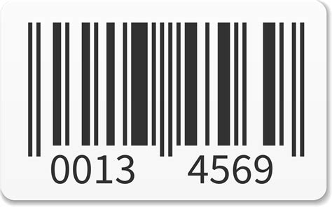 Barcode Label Illustration 12896796 Png