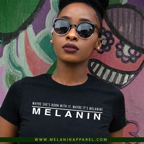maybe she s born with it maybe it s melanin t shirt and cropped top available now please