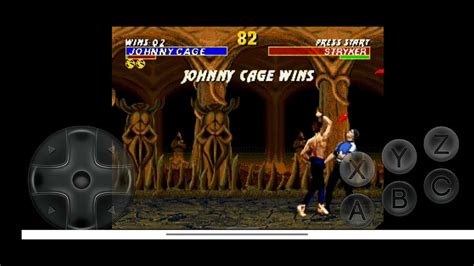 Ultimate Mortal Kombat Trilogy Johnny Cage Mk Vs Stryker Very Hard Round Youtube