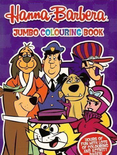 Hanna Barbera Coloring Book Coloring Books At Retro Reprints The
