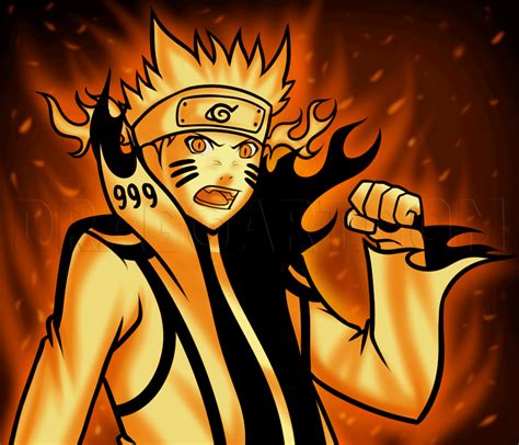 How To Draw Naruto Kurama Naruto Kurama Step By Step Drawing Guide The Best Porn Website