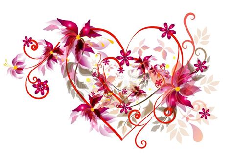 Beautiful Valentines Heart Design Stock Image Image 24942281