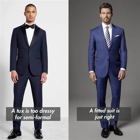 men s semi formal vs formal dress codes explained styles of man semi formal wedding attire