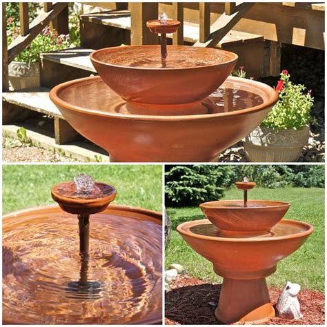 Diy Terra Cotta Fountain Pictures Photos And Images For Facebook