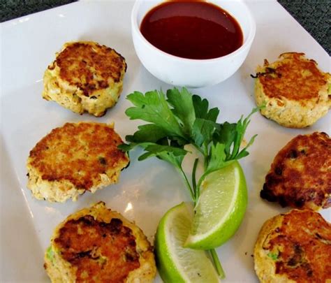 Spicy Fish Cakes With 2 Dipping Sauces Recipe Easy