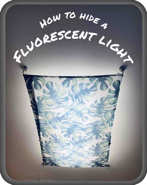 Diy Fabric Fluorescent Light Covers
