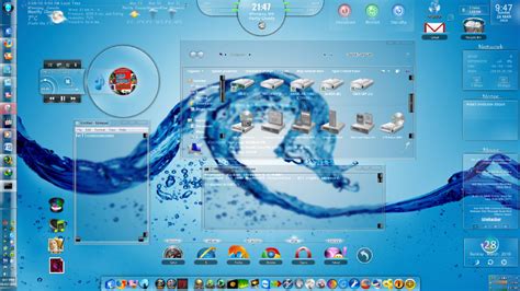 The Technology Heart Windows 7 Full Glass Theme