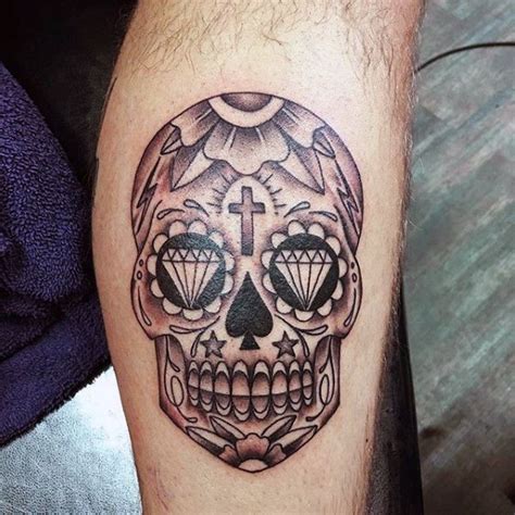 Incredible Skull Tattoo On Forearm Photo Mexican Skull Tattoos Candy Skull Tattoo Sugar