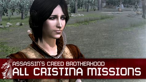 Assassins Creed Brotherhood All Cristina Memories Walkthrough Youtube