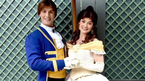 Belle And Prince Adam Meet And Greet At Disneyland Paris Disneys