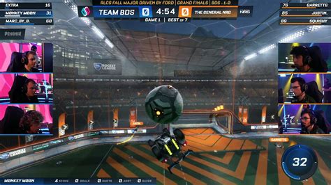 Nrg With Clutch Goal Line Saves Nrg Vs Bds Grand Finals Rlcs Fall