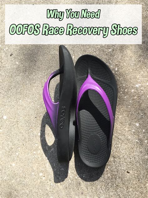 Why You Need Recovery Footwear Benefits Of Oofos Race Recovery Shoes