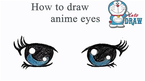 How To Draw Anime Eyes Step By Step Very Easy