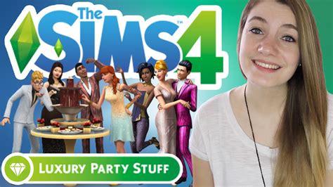 Luxury Party Stuff Pack Overview The Sims 4 Youtube