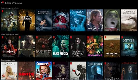 Les meilleurs films d horreur à voir sur Netflix