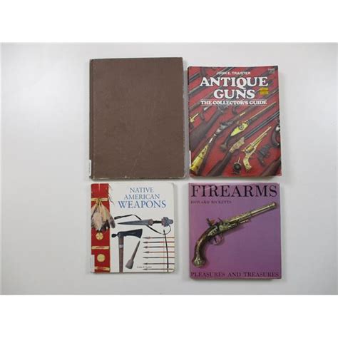 Assorted Antique Gun Collecting Book Lot