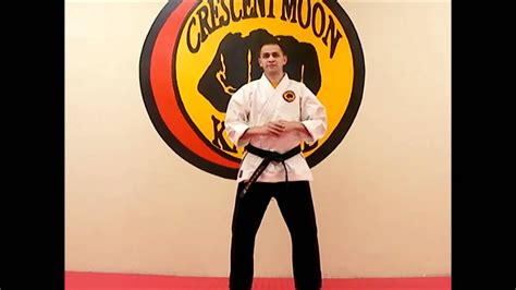 Crescent Moon Karate 25 Point Drill Youtube