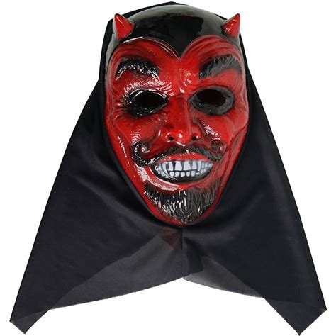 Halloween Adult Mask With Hood Assorted Each Woolworths