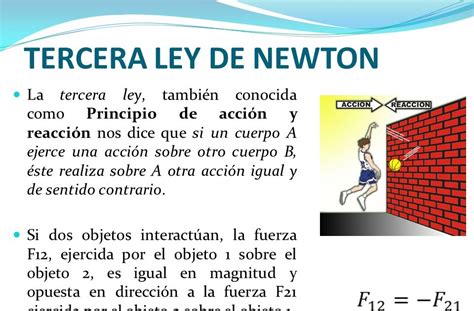 Tercera Ley De Newton Resumen Las Leyes Del Movimiento De Newton