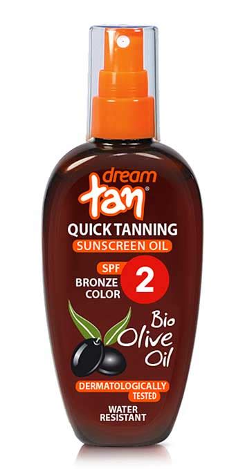 Athenas Treasures Sunscreen Olive Oil Quick Tanning Spf 2 100ml