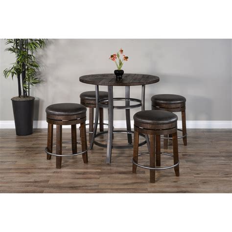 Sunny Designs Homestead 2 Round Counter Height Table Conlins