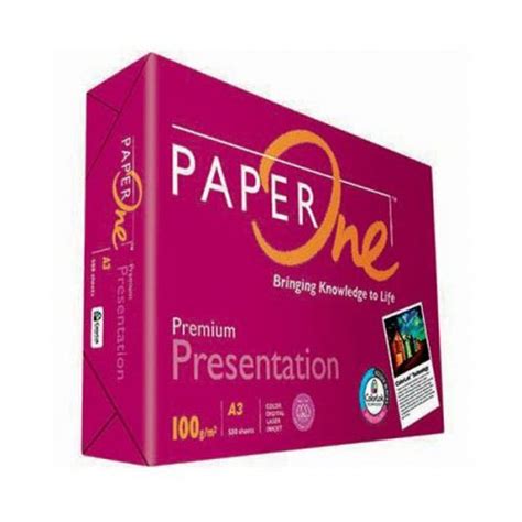 Paper One A3 Copy Paper 100gsm 500 Sheets