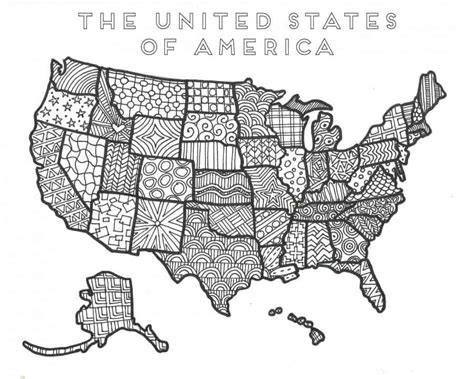 Effortfulg United States Coloring Pages
